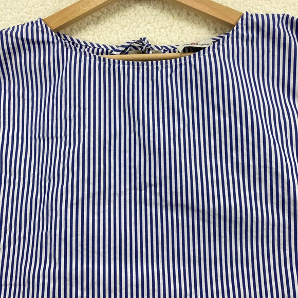 Vineyard Vines Tops - Women's Vineyard Vines Cotton Crew Neck Pullover Blue and White Stripe Size L